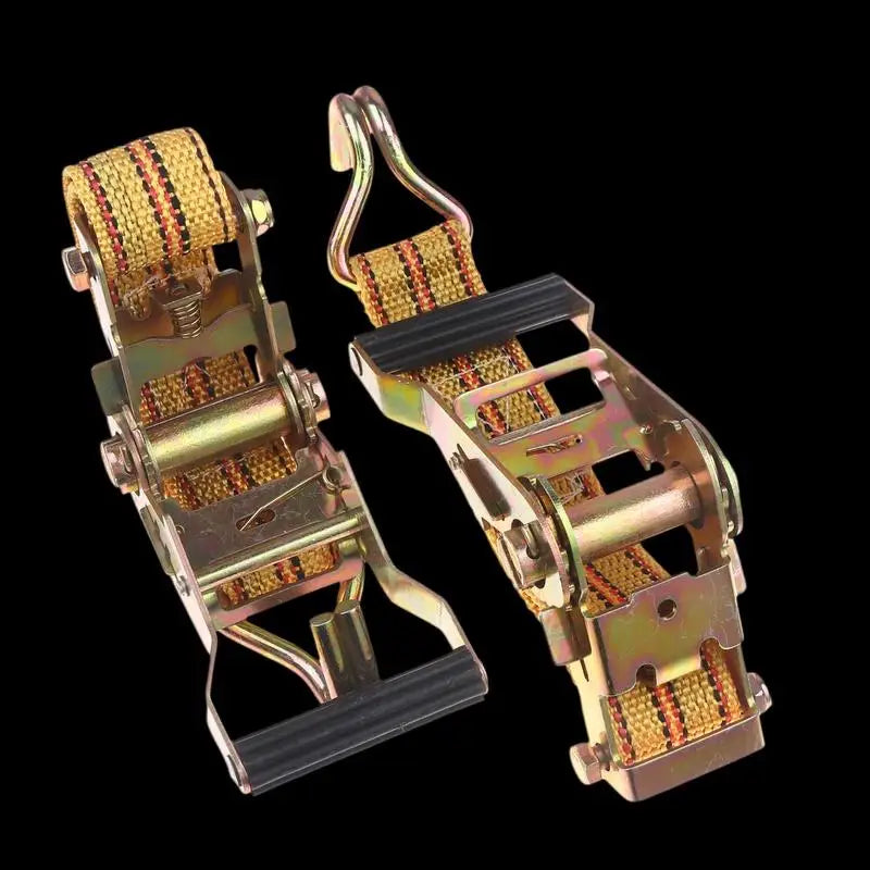 Double Hook Ratchet Straps 2/3/4/6m – Heavy Duty Cargo Tie Down