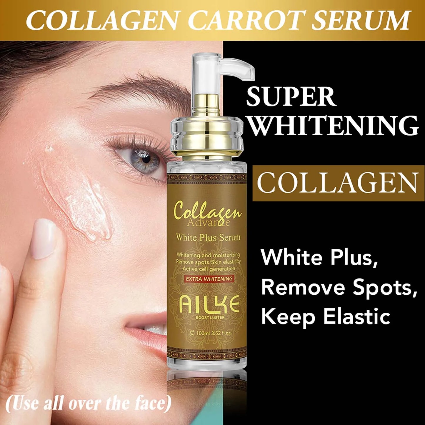 AILKE Collagen Skin Care Kit – Even Tone & Dark Spot Corrector