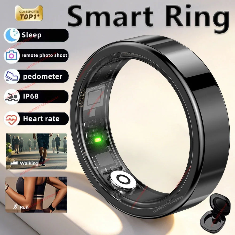 Ola Esporte Smart Ring – Heart Rate, SpO2 & Sleep IP68