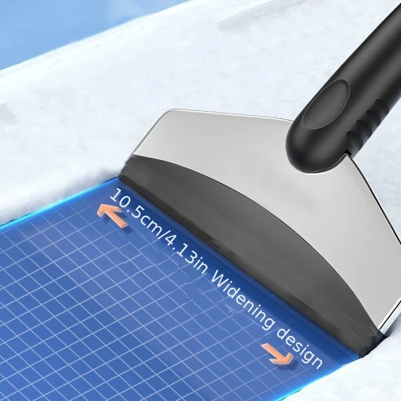 Stainless Steel Car Ice Scraper & Snow Shovel | Winter Tool