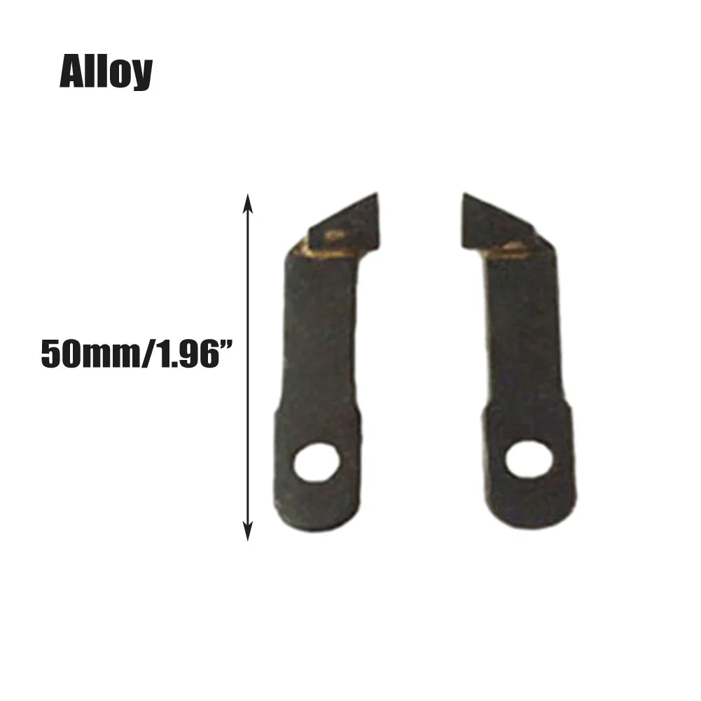 2-Pack Adjustable Circle Hole Cutting Blades – Wood & Plastic
