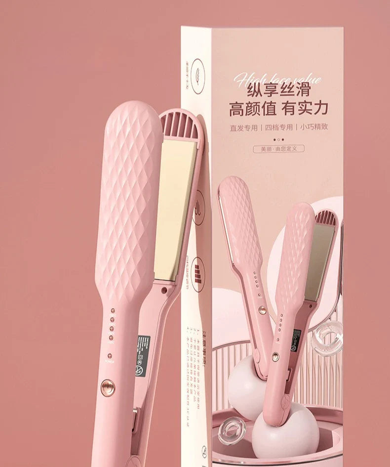3D Hair Crimper Iron – Volumizing Corn Wave Styling Tool