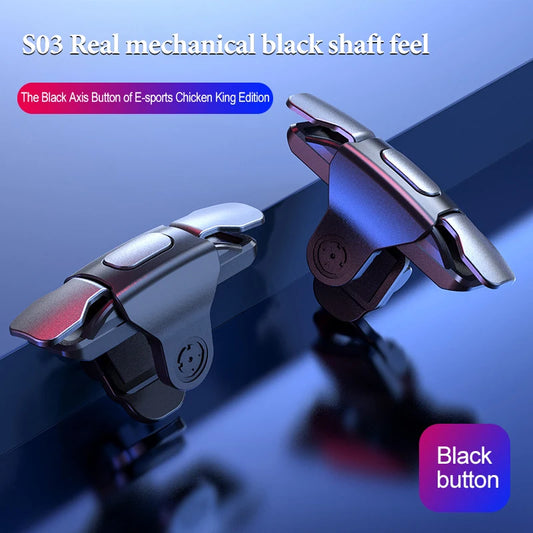 S03 mobile phone eating chicken artifact auxiliary shooting metal key game handle joystick for cell phone Peaceful Pleasures Health and Wellness