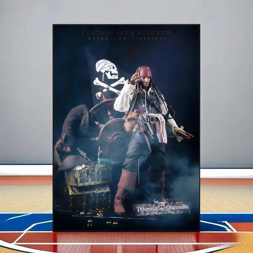 Pirates of the Caribbean Black Pearl Canvas Poster | Wall Art