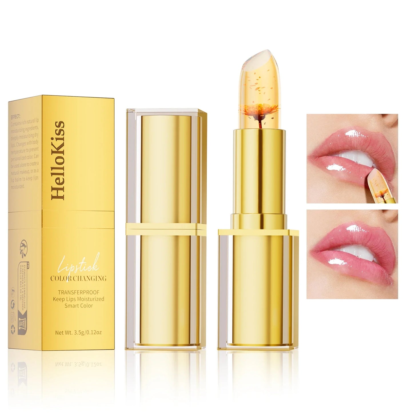 HelloKiss Crystal Color-Changing Petal Lipstick | Long-Lasting