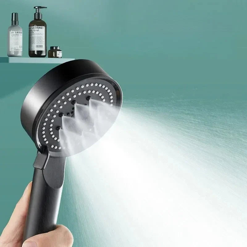 5-Mode High Pressure Handheld Shower Head | Adjustable Spray