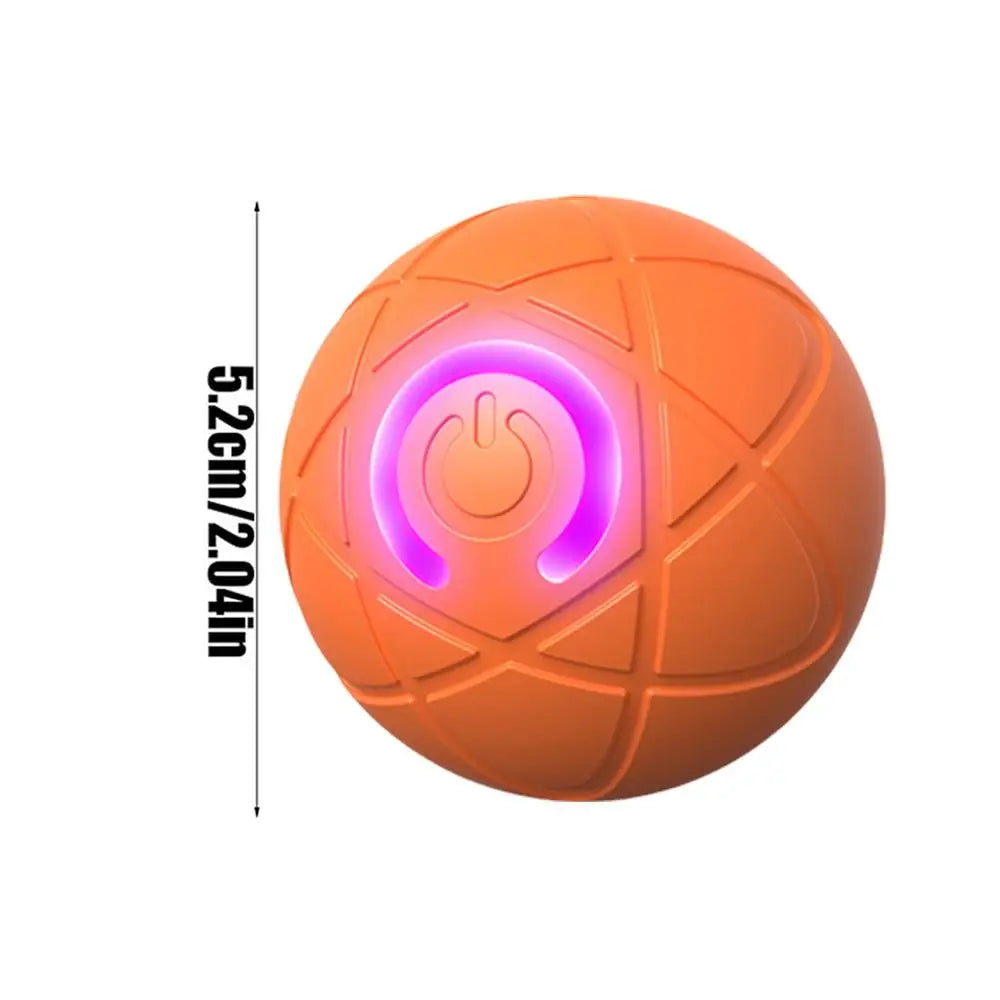 Interactive Rolling Ball Dog Toy – LED Light & USB Rechargeable