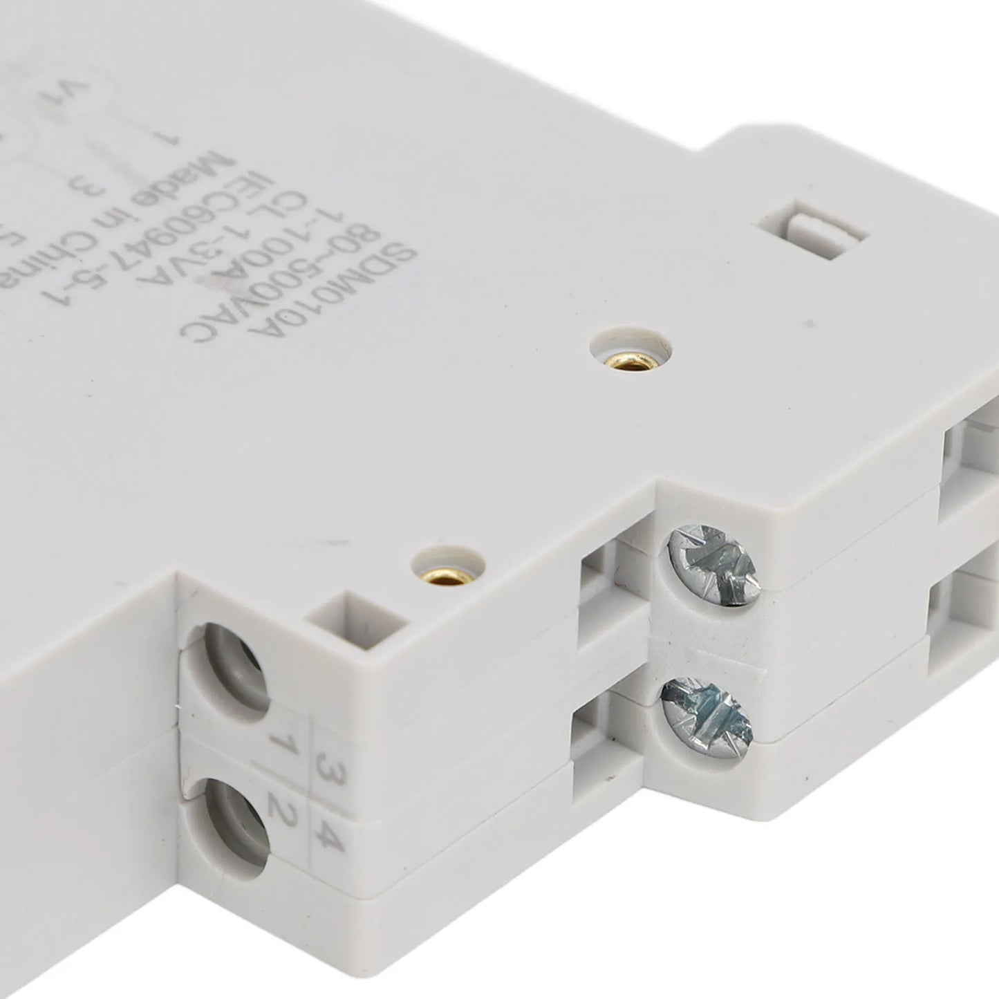 3 Phase DIN Rail Ammeter LED Digital Display High Accuracy Amp Meter with 3 Sensors AC80‑500V 1‑100A DIN Rail Current Meter Peaceful Pleasures Health and Wellness