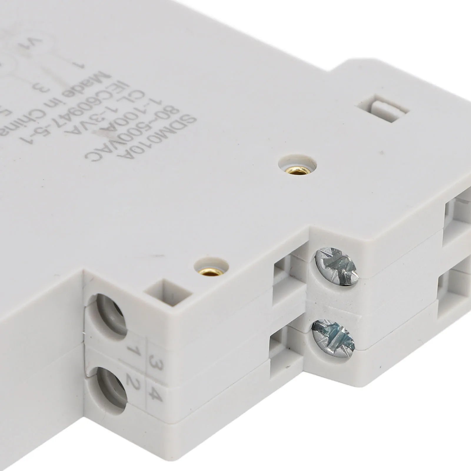 3 Phase DIN Rail Ammeter LED Digital Display High Accuracy Amp Meter with 3 Sensors AC80‑500V 1‑100A DIN Rail Current Meter Peaceful Pleasures Health and Wellness