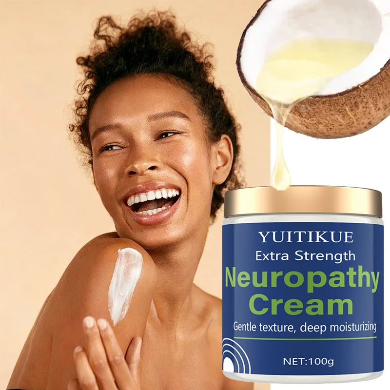 Neuropathy Cream 100g - Extra Strength Formula, Deep Moisturizing & Penetrating, Gentle Care for Sensitive Skin Peaceful Pleasures Health and Wellness