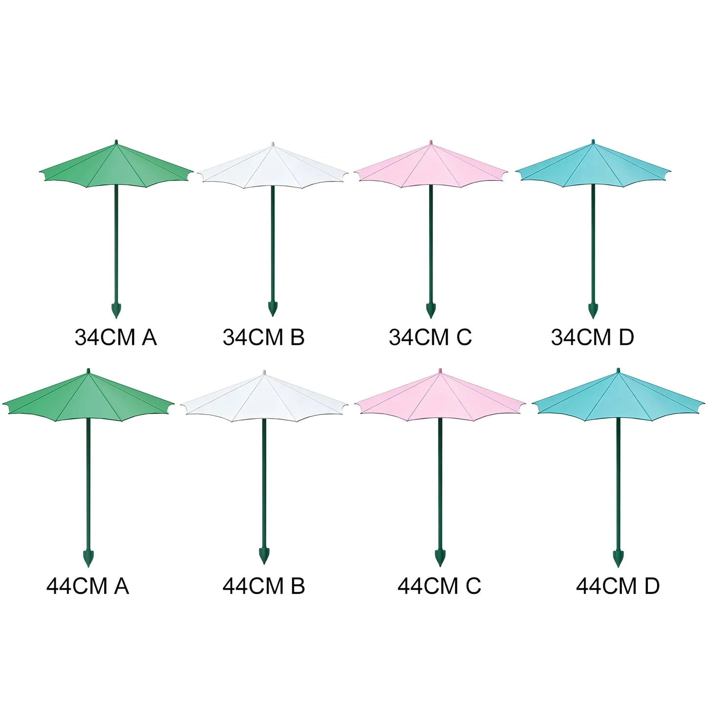 1/3Pcs Outdoor Plant Sun Shade Canopy Weatherproofs Garden Stake Plant Shade Umbrella Anti-Scorch Outdoor Garden Supplies Peaceful Pleasures Health and Wellness