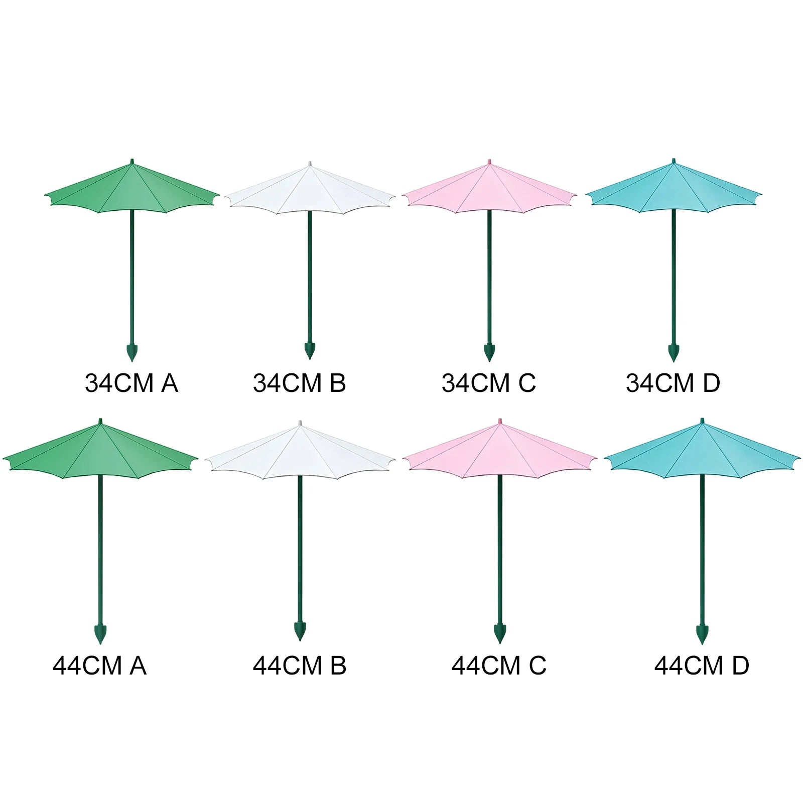 1/3Pcs Outdoor Plant Sun Shade Canopy Weatherproofs Garden Stake Plant Shade Umbrella Anti-Scorch Outdoor Garden Supplies Peaceful Pleasures Health and Wellness
