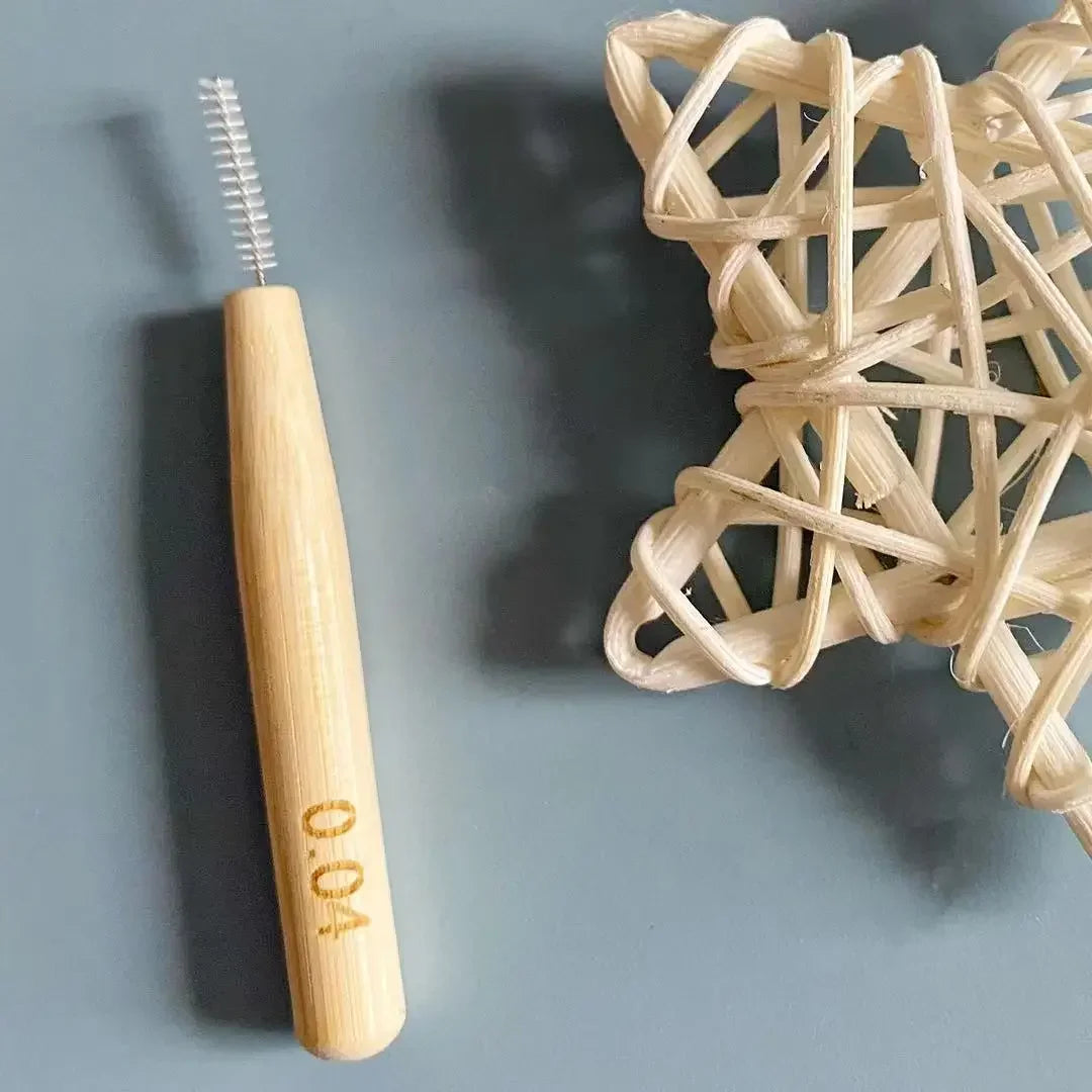 30-Pack Bamboo Interdental Brushes | Eco Teeth Cleaner