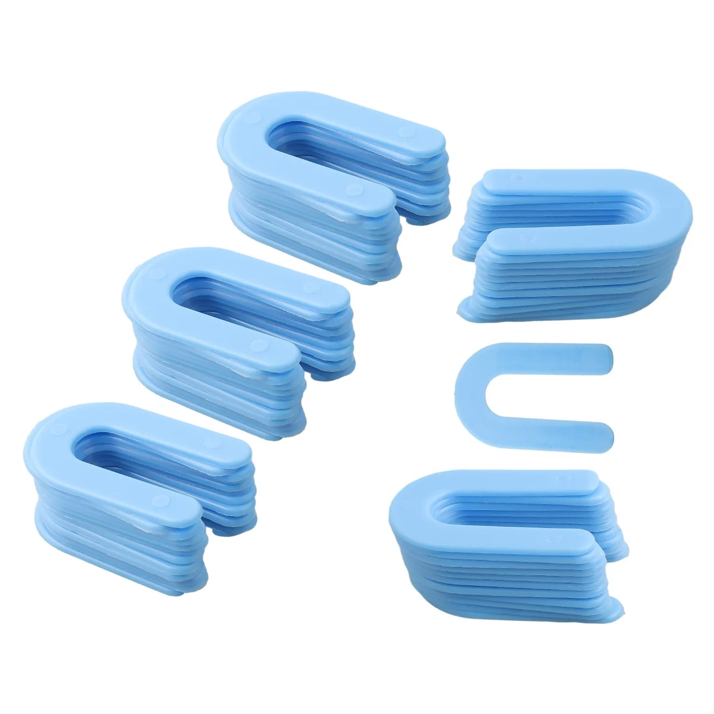 U-Shaped Horseshoe Tile Shims Spacers 100/200pcs – PP Wedges