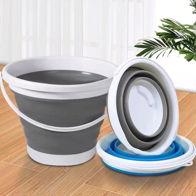 Collapsible Folding Bucket 3/5/10L | Camping, Fishing & Car Wash