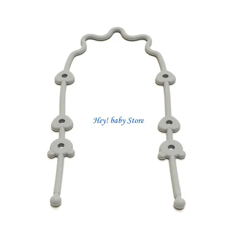 Colorful Silicone Pacifier Chain Clip – Stroller & Chair Holder