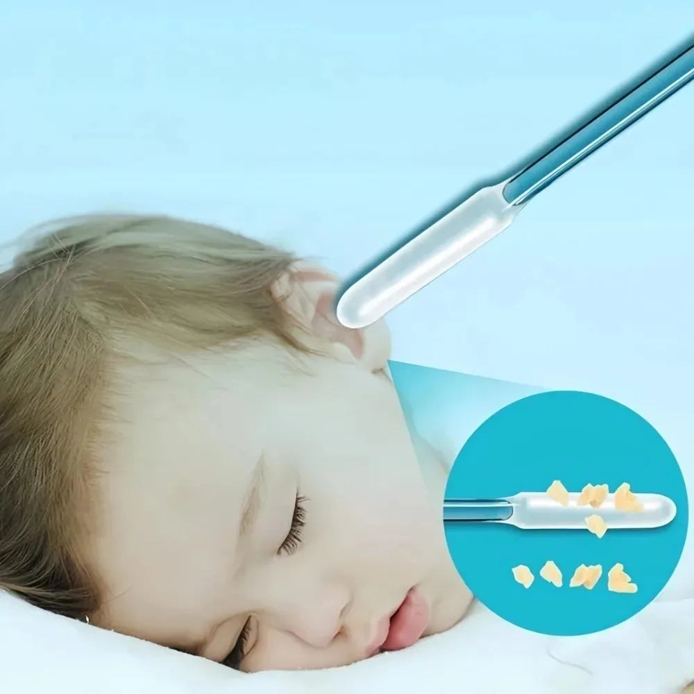 Disposable Sticky Ear Swabs Pick Reusable Ear Cleaner Soft Silicone Ear Wax Removal Tool Earwax Remover For Olders Adult Kid Peaceful Pleasures Health and Wellness