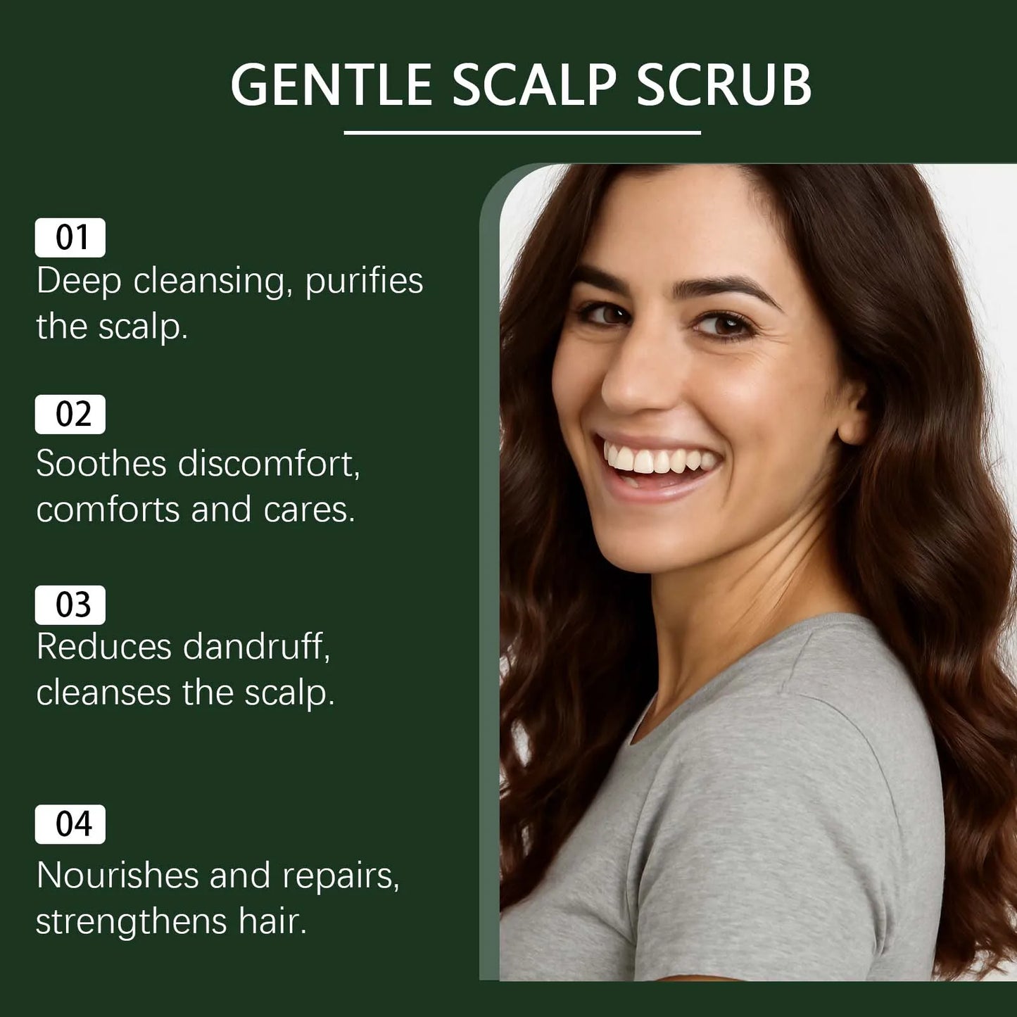 Nourishing Scalp ScrubGentle formula deeply cleanses, nourishes and volumizes for a healthy & comfortable scalp Peaceful Pleasures Health and Wellness