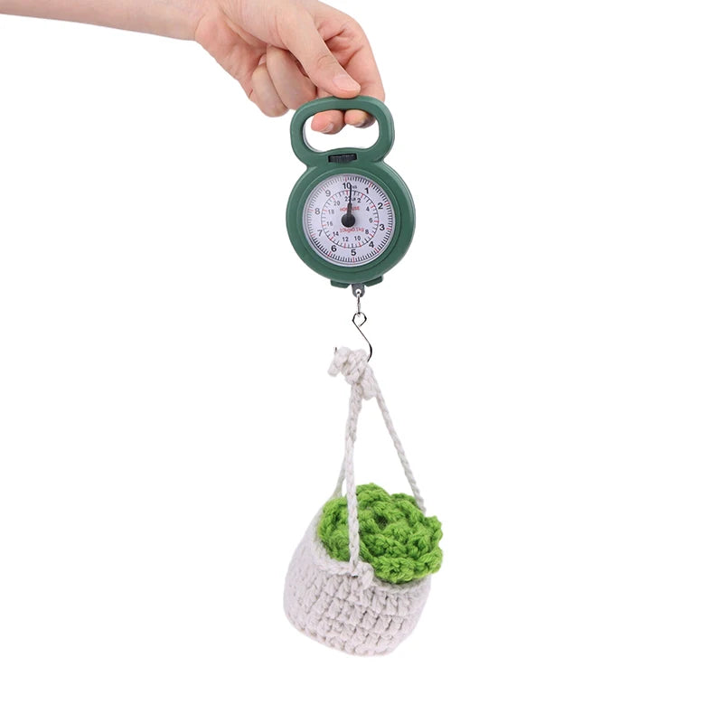 10kg Portable Spring Hook Scale – Fishing, Travel & Parcels