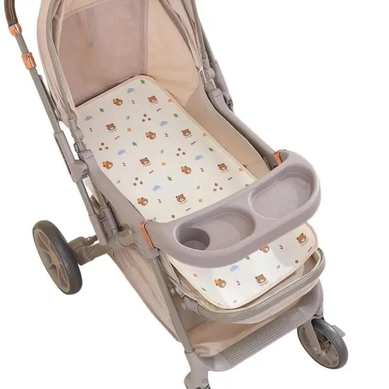 Waterproof Baby Stroller Changing Pad – Soft Cotton, 40x80cm