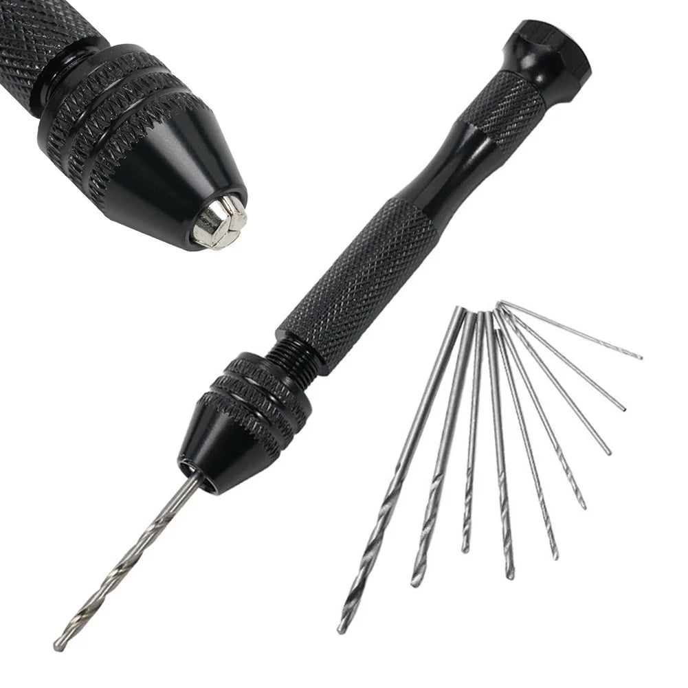 1 0 3- Small Hand Drill Woodworking Drilling Tools Models Hobby DIY