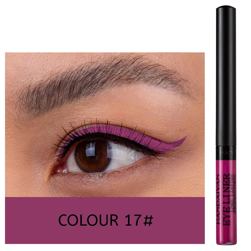Handaiyan Neon UV Glow Liquid Eyeliner – Waterproof Matte