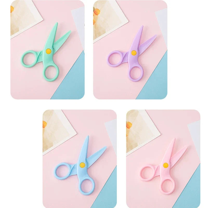 Kids Safety Scissors | Child-Safe Craft Scissors for School & Art