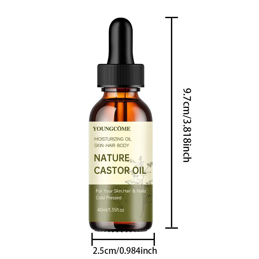 Organic Black Castor Oil – Hair, Skin & Body Moisturizer