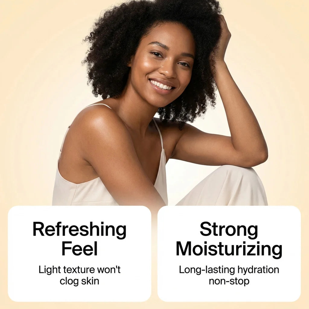 Glowing Body Lotion Rejuvenation Hydrating Firming Brightening Smoothing Even Skin Tone Improve Roughness Soothing Body Lotion Peaceful Pleasures Health and Wellness