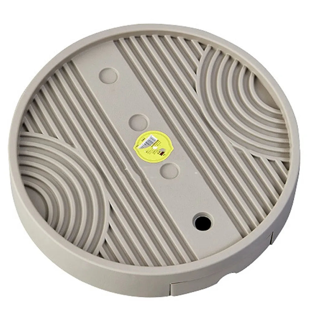 Round Movable Plant Stand with Drainage Tray | Heavy Duty