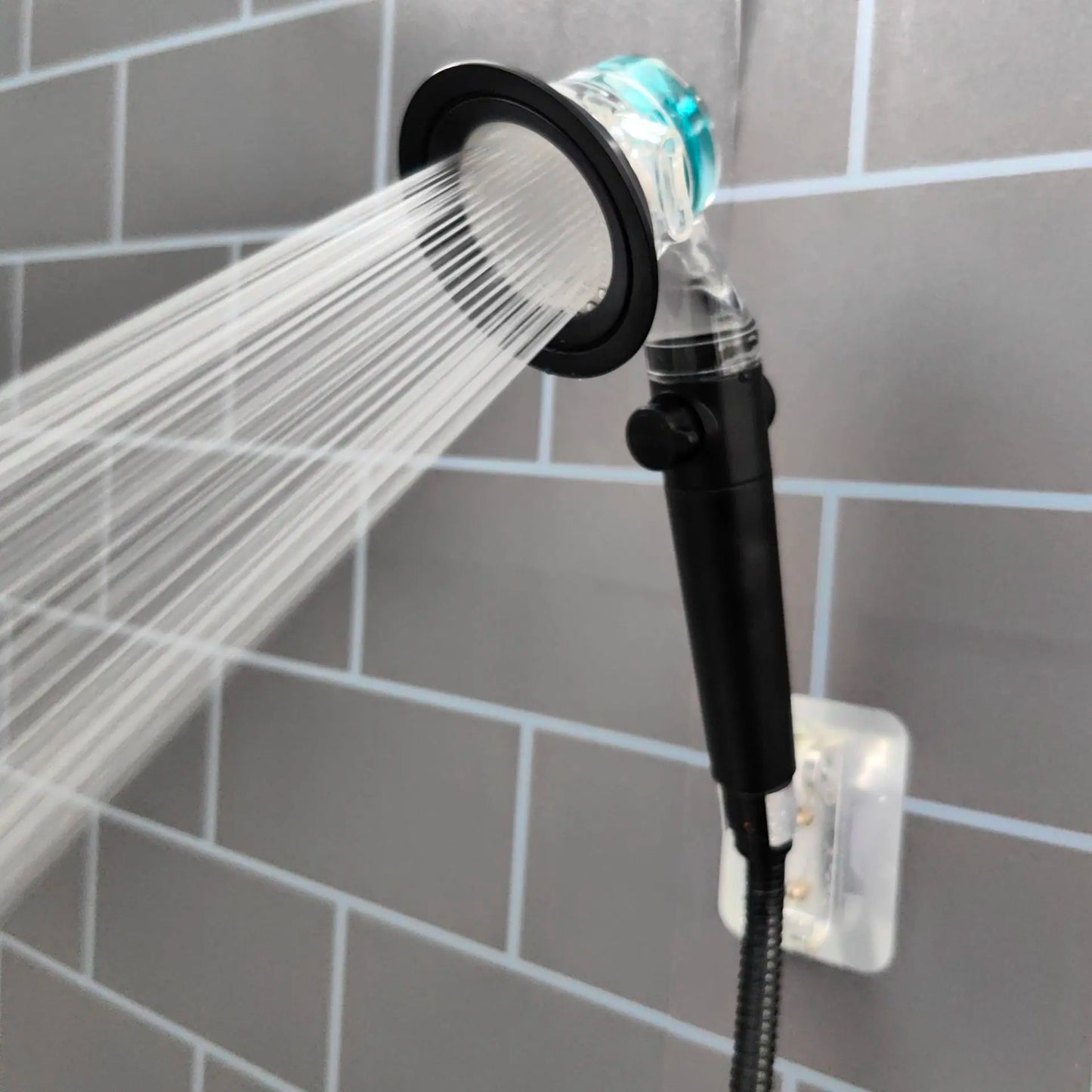 3-Mode Turbo Fan Shower Head | High Pressure & Water Saving