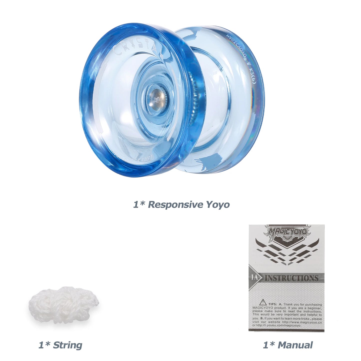 MagicYoyo K2P Responsive Yoyo for Kids & Beginners – ABS Looping