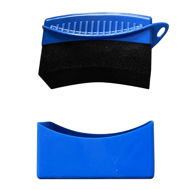 Car Sponge Brushes Tires with Lids Polishing Waxing Oiling Waxing Sponge Wiping Tire Cleaning Brushes Cleaning Tool Peaceful Pleasures Health and Wellness with cover