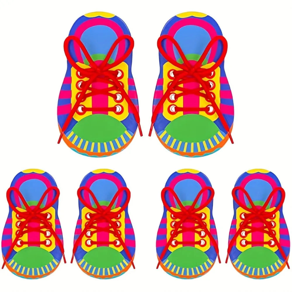 Kids Shoelace Tying Toy | Fine Motor Skills Educational Toy