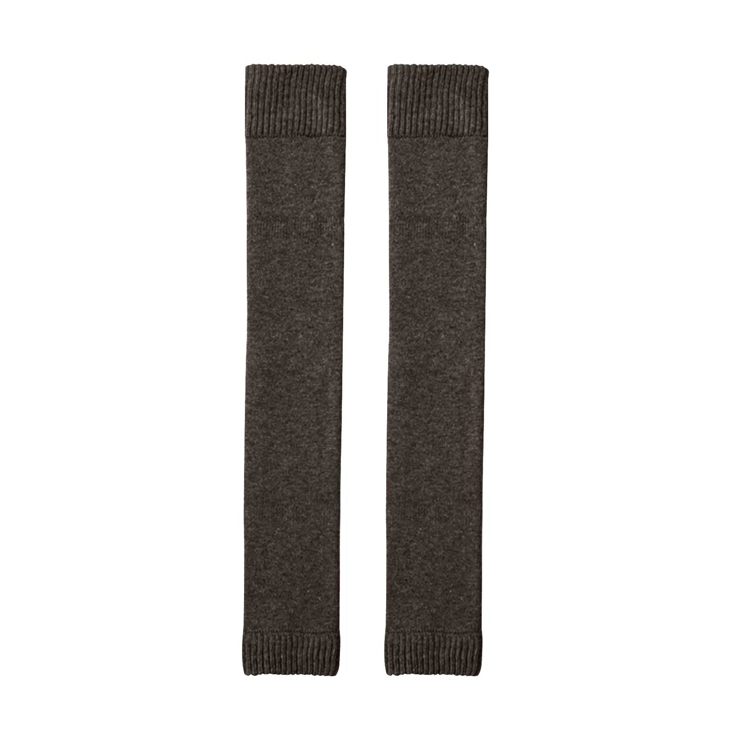 Thick Wool Cashmere Knee Sleeves – Warm Leg Warmers Unisex
