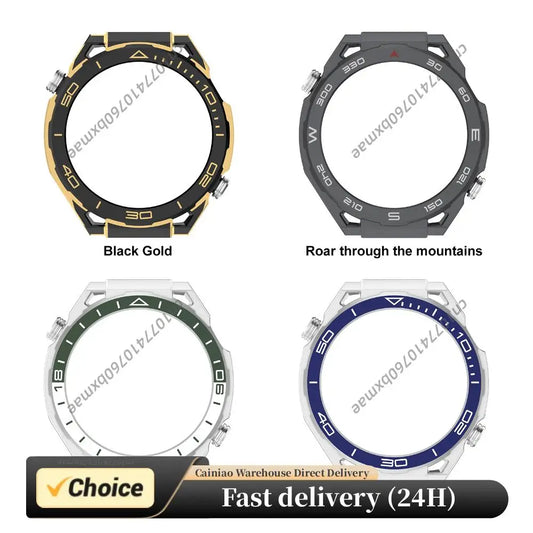 Protection Cases For Huawei Watch 5 46mm PC Cover Case Protector Shell Hard Bumper Cover Watch Accessories Protective Skin Shell Peaceful Pleasures Health and Wellness