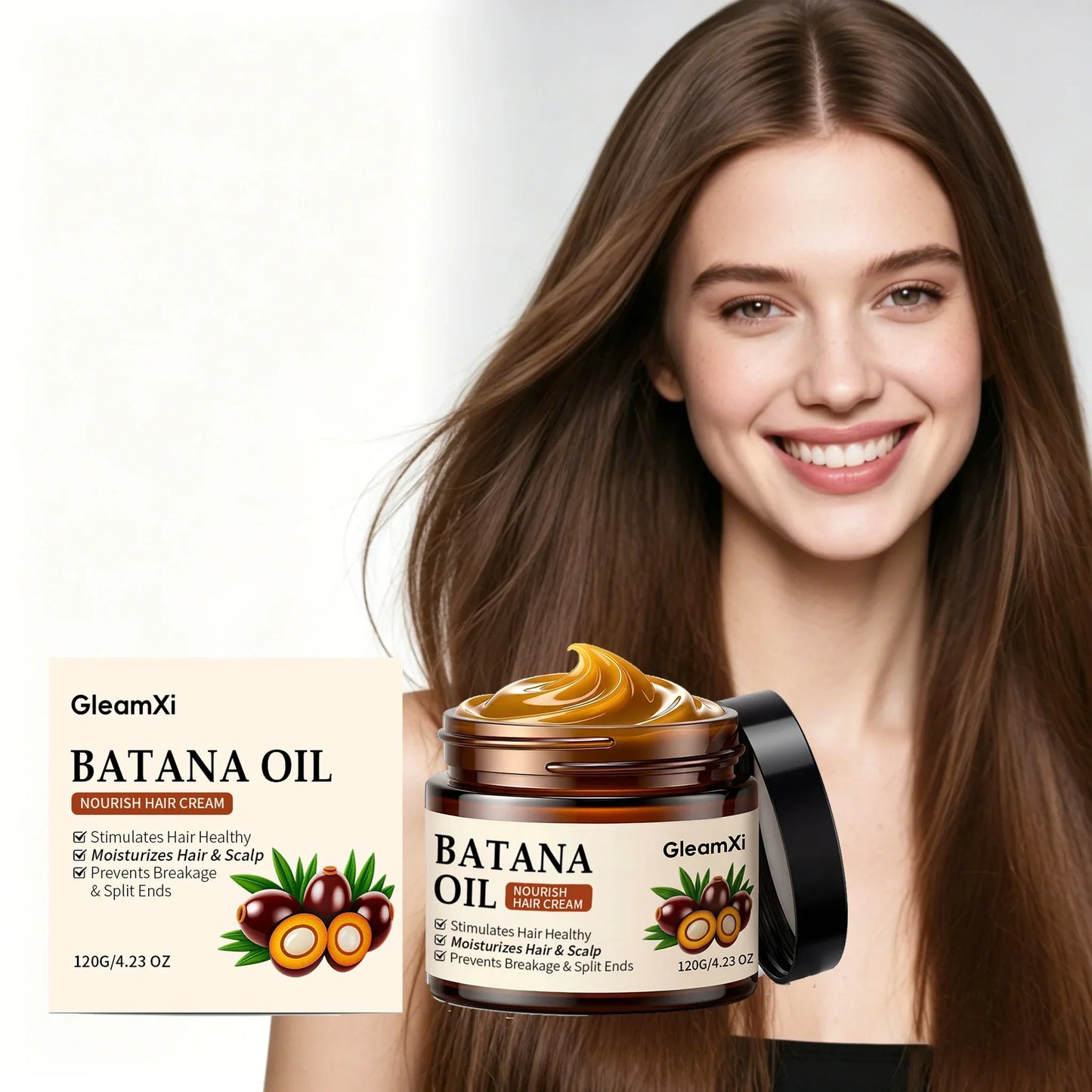 Gleamxi Batana Oil Hair Conditioner – Repair & Hair Growth
