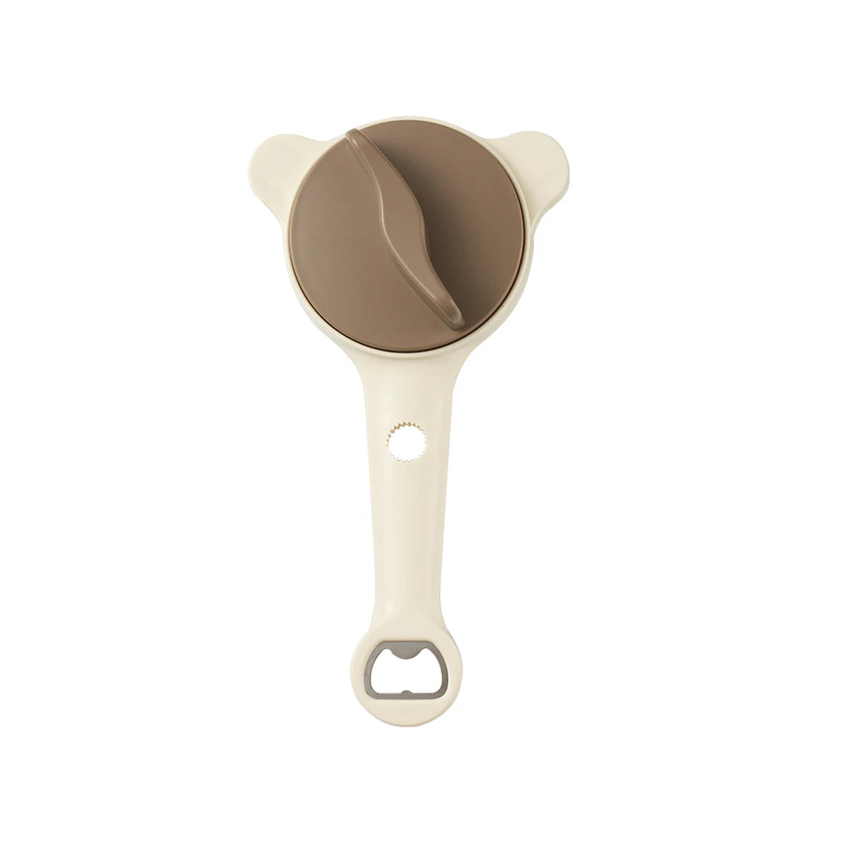 1Pcs Multifunction Jar Opener Beverage Bottles Wine Openers Jar Opener Kitchen Gadgets Bar Supplies Glass Jars Beer Cap Opener Peaceful Pleasures Health and Wellness khaki