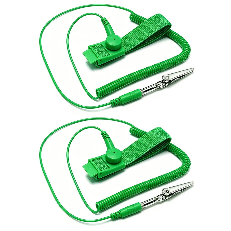 Anti-Static ESD Wrist Strap Grounding Band with Alligator Clip