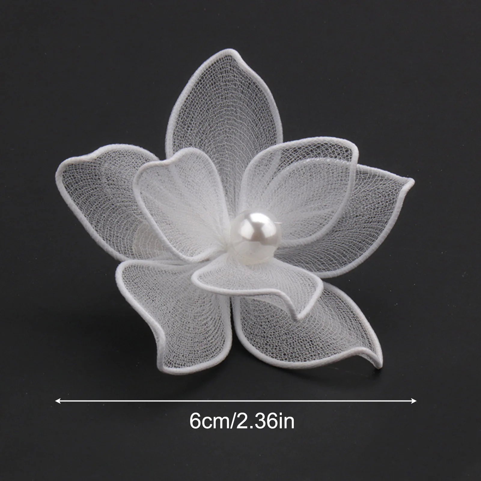 Woman Hair Clips Accessories Hairpin Sweet Fabric Flower Hair Weaving Jewelry for Wedding Banquet Chinese Clothes Party Peaceful Pleasures Health and Wellness