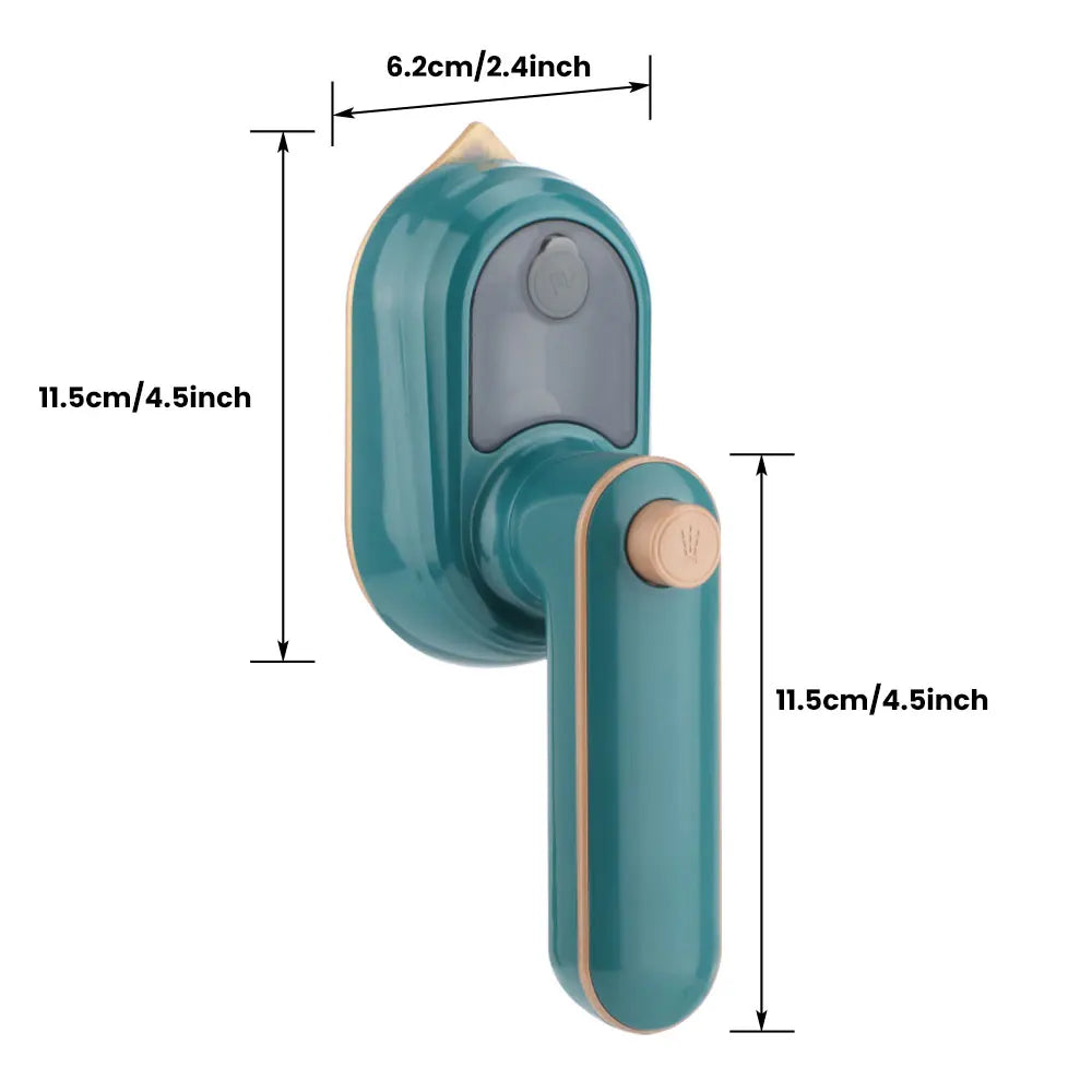 Handheld Garment Steamer Portable 170℃ Dry Wet Ironing Wrinkle Remover Home Travel Fabric Steamer for Clothes Anti-bacterial Peaceful Pleasures Health and Wellness