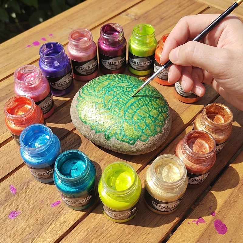 Mica Powder 15Colors - 20g/Bottle of Natural Pigment Powder for DIY Epoxy Resin Soap Making Candle Making,Lip Gloss,Dye,Nail Peaceful Pleasures Health and Wellness