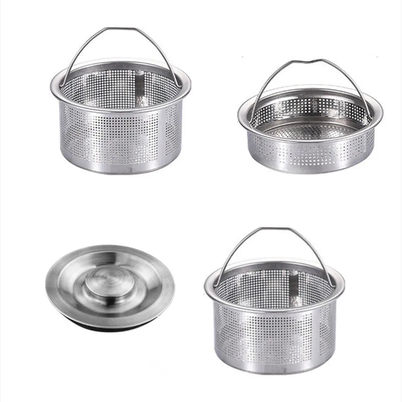 Stainless Steel Kitchen Sink Strainer & Drain Filter Basket