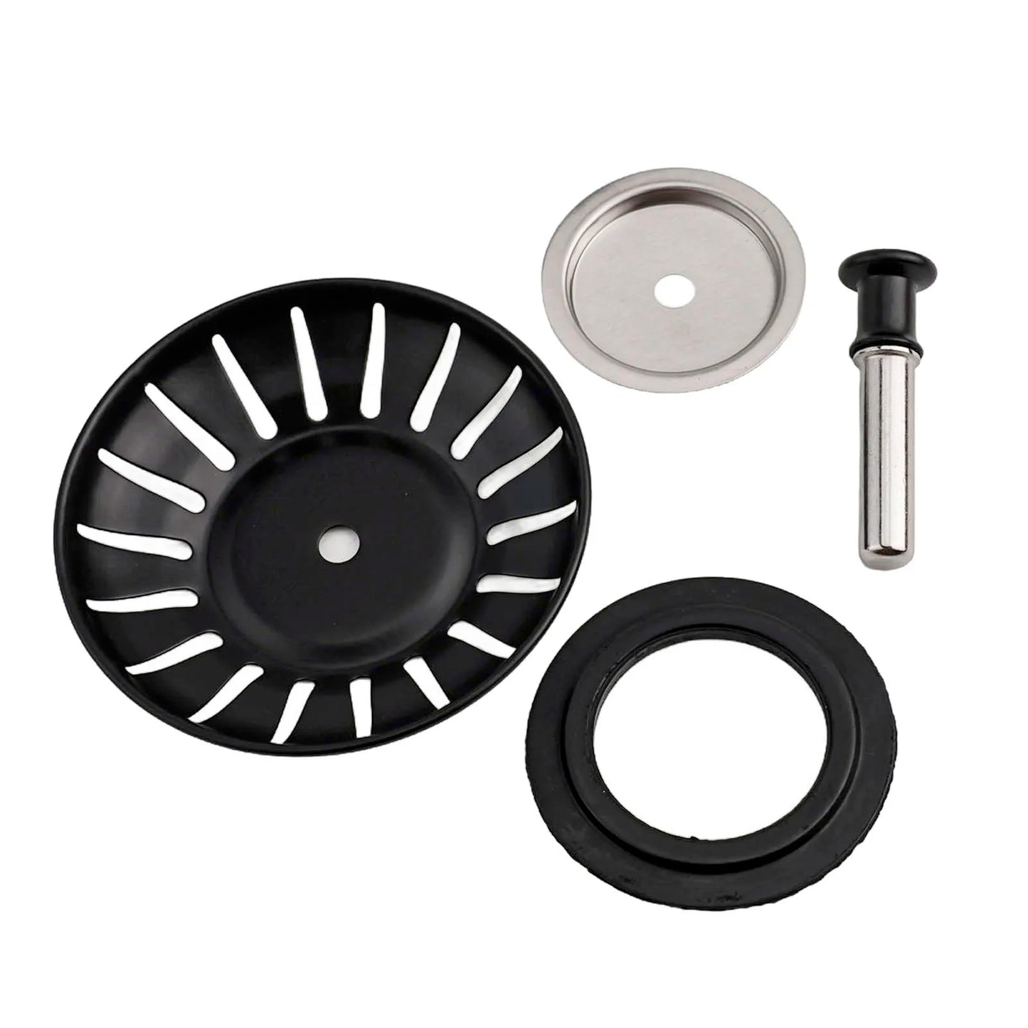 Kitchen Sink Strainer Stopper Waste Filter Stainless Steel Accessories