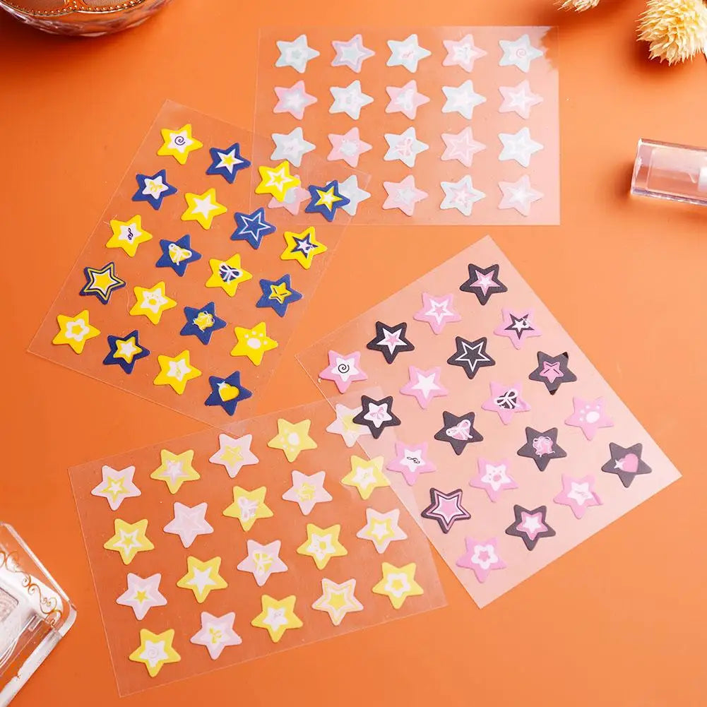 Colorful Star Pimple Patches – Ultrathin Breathable Spot Stickers