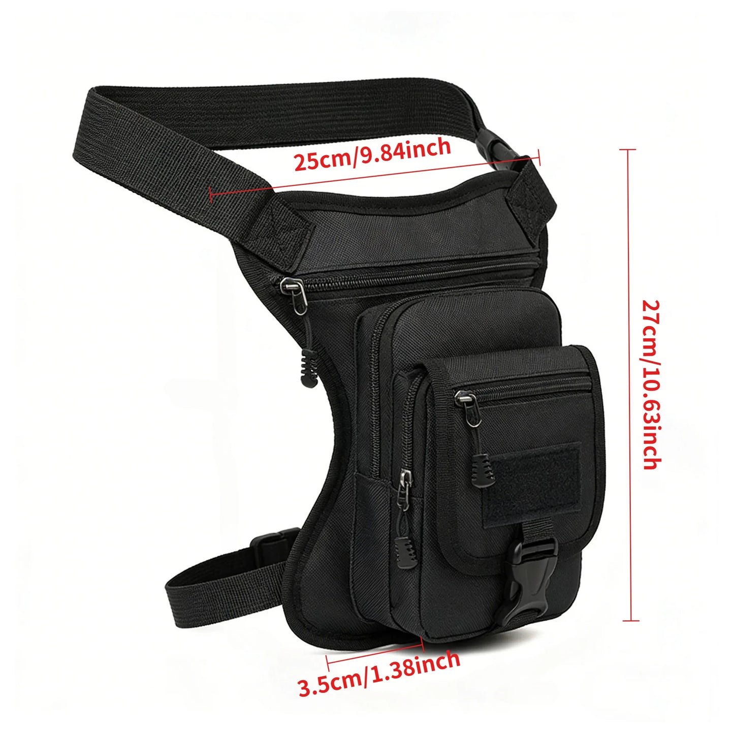 Motorcycle Drop Leg Thigh Bag – Adjustable for Men & Women Drop Leg Thigh Bag Peaceful Pleasures Health and Wellness