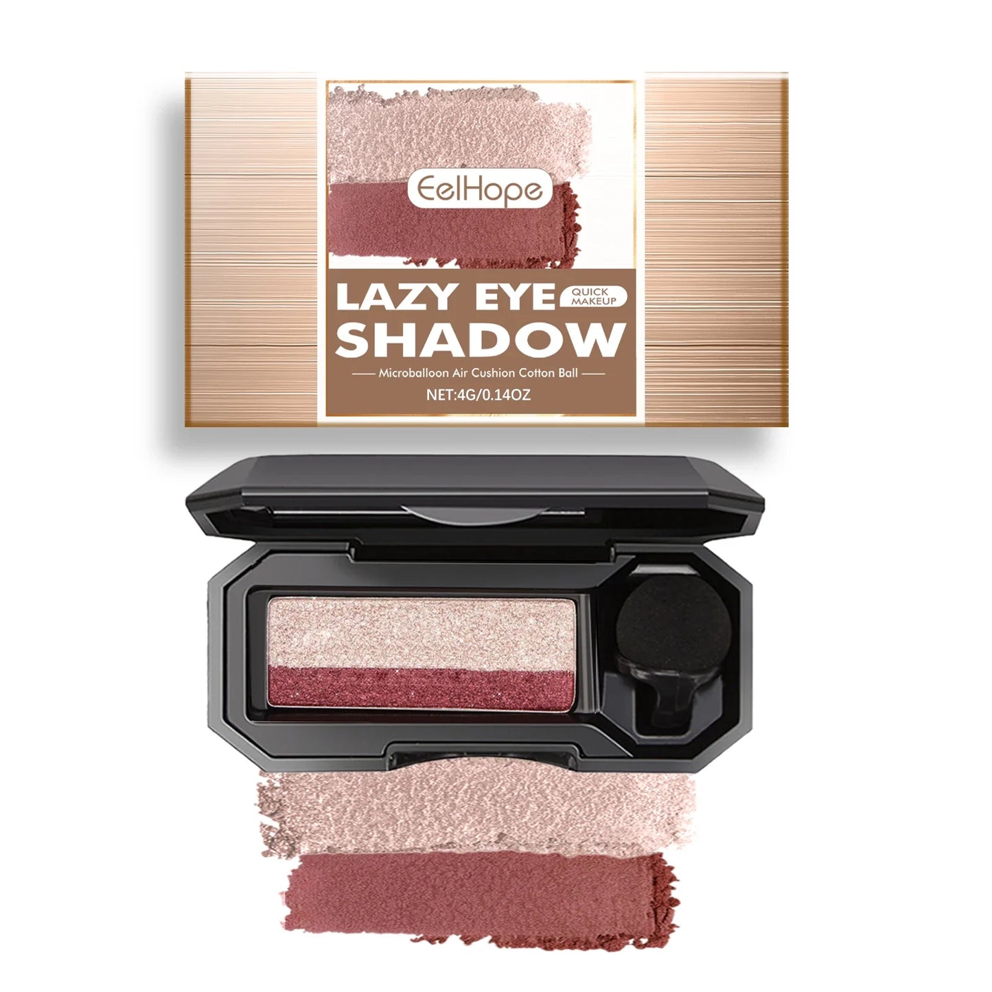 Eelhope Eye Shadow Palette & Waterproof Eyeliner Set – 8+ Colors