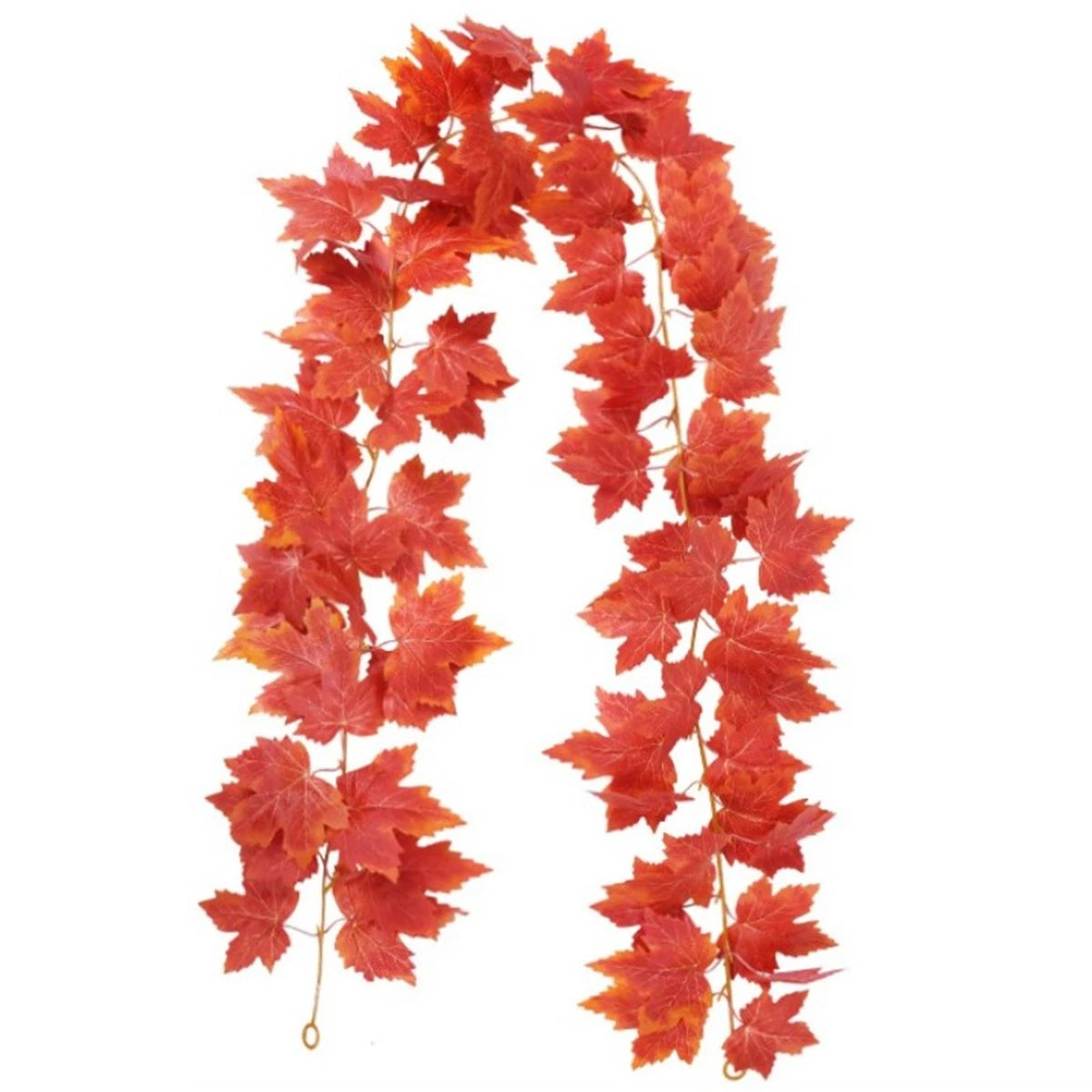 Artificial Maples Leaves Fall Leaf Vine Garland Hanging Vines Home