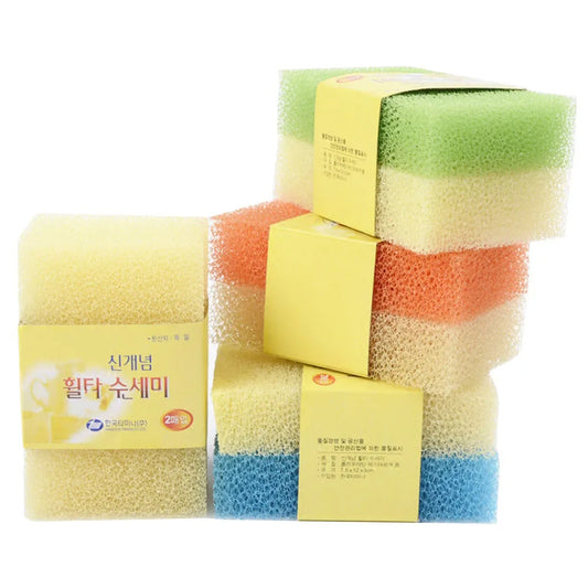 10pcs Simulation Loofah Scouring Pad Soap Holder Wiping Cloth Kitchen Dishwashing Sponge Cleaning Pad For Kitchen Bathroom Peaceful Pleasures Health and Wellness Default Title