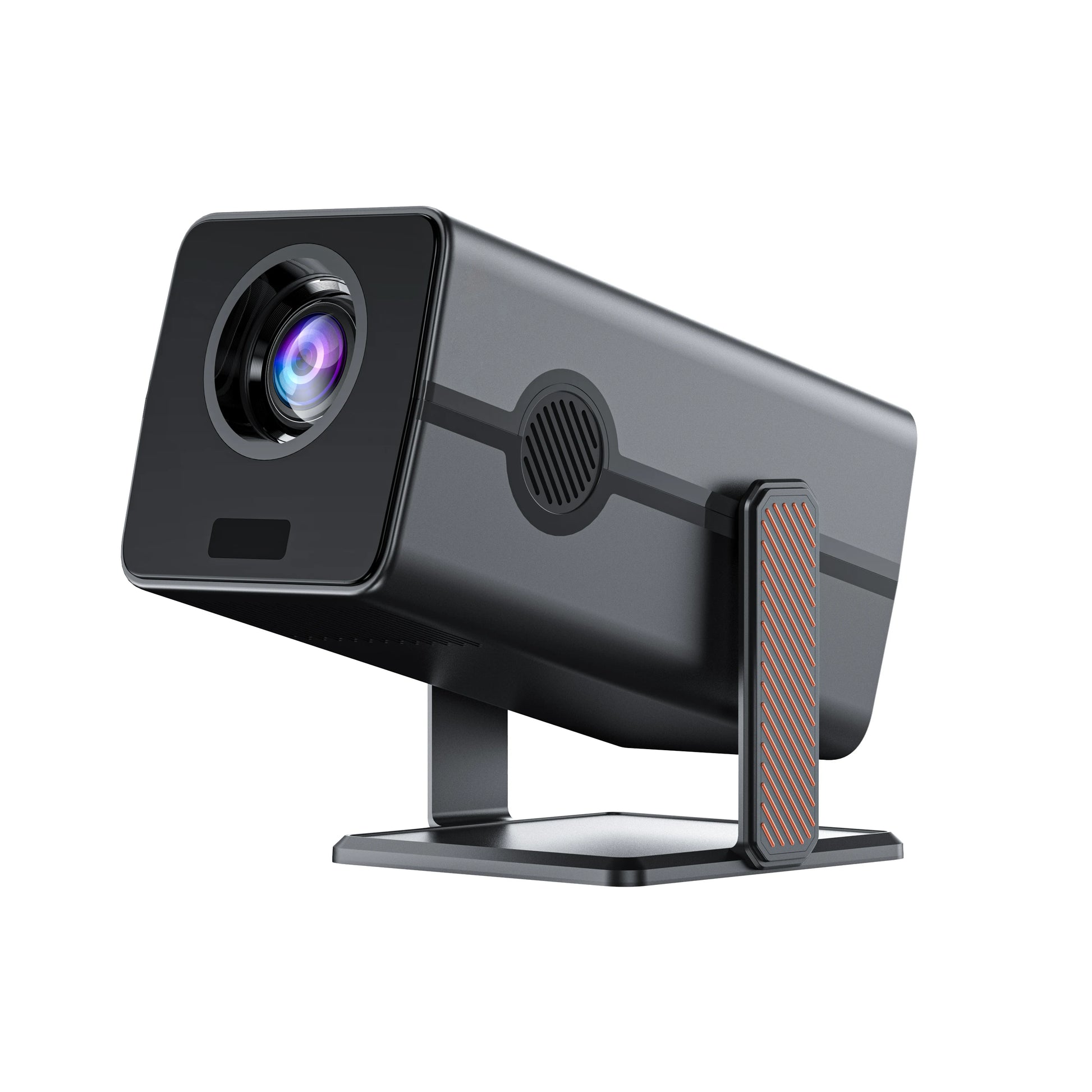 Digital Projector 1080P HD Suppor 4k Projectors Smart Voice Remote Control Android Wifi Bluetooth Plus Console Portable Projecto Peaceful Pleasures Health and Wellness Black AU Plug